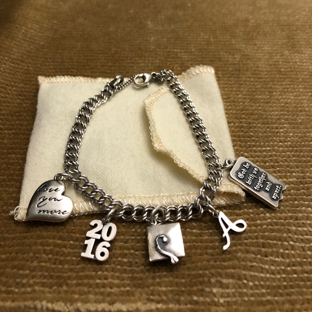 James Avery charms bracelet w/ charms
